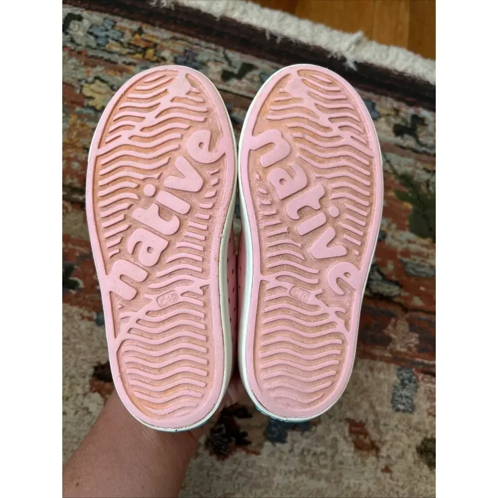 Native Shoes Mary Jane Water Shoes Pink Girls Child Size 10 Kids